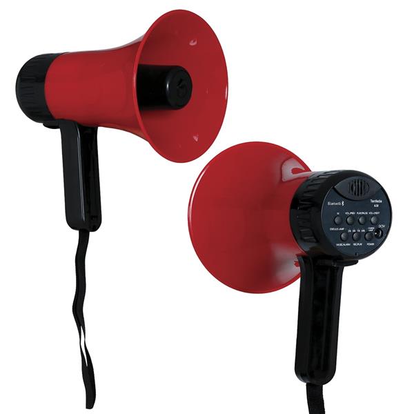 Megafone Portátil Multifuncional Vermelho