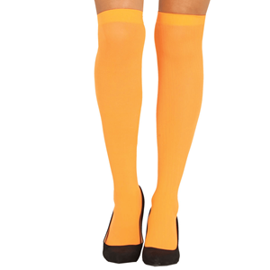 Meias Laranja Neon