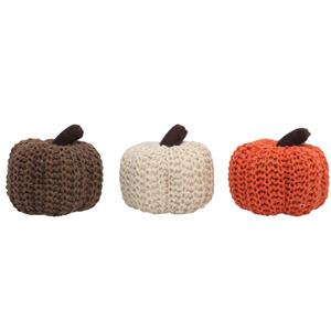 Mini Abóboras Decorativas em Croché