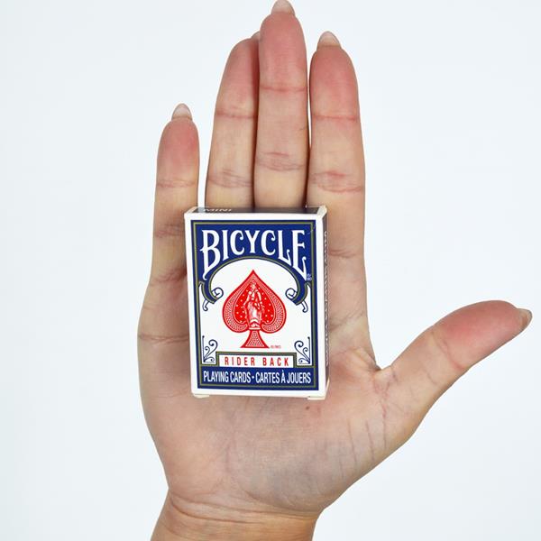 Mini Baralho de Carta Bicycle Azul