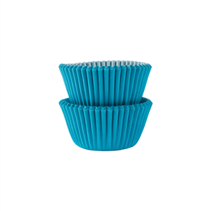 Mini Formas em Papel Azul, 100 unid.