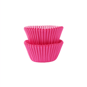 Mini Formas em Papel Rosa, 100 unid.