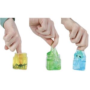 Mini Pote Slime com Personagens de Halloween Mini Pote Slime com Personagens de Halloween