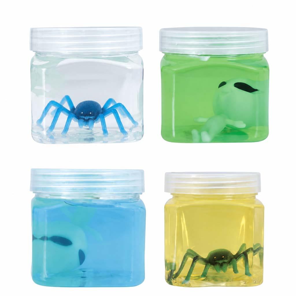 Mini Pote Slime com Personagens de Halloween