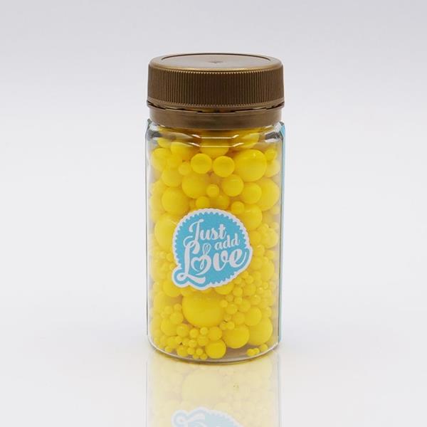 Mix Pérolas Amarelo, 80 gr.