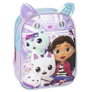 Mochila Escolar Infantil Gabby com Orelhas