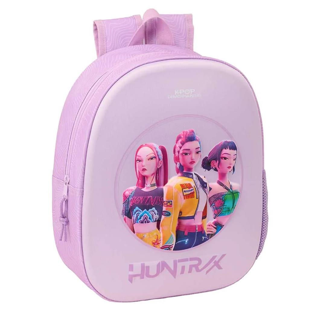 Mochila Escolar Infantil Guerreiras K-Pop 3D Mochila Escolar Infantil Guerreiras K-Pop 3D