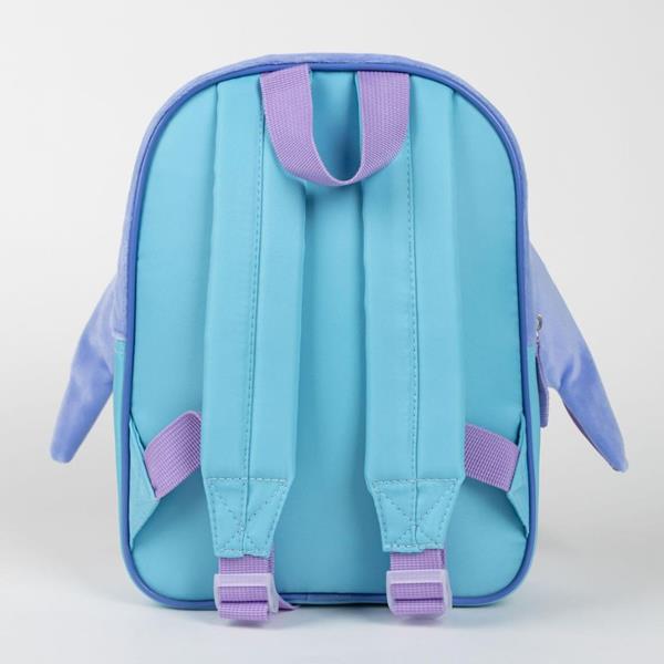 Mochila Escolar Infantil Stitch 3D com Orelhas