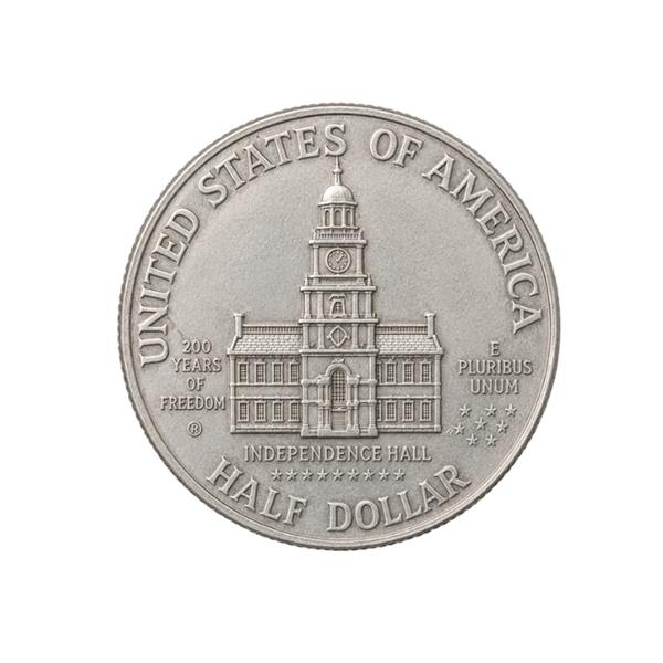 Moeda Half Dollar Normal;
