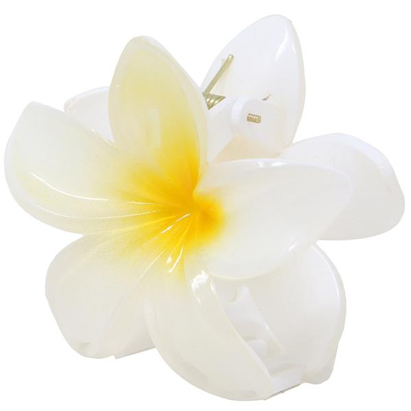 Mola Flor Havaiana Branca e Amarela
