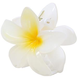 Mola Flor Havaiana Branca e Amarela