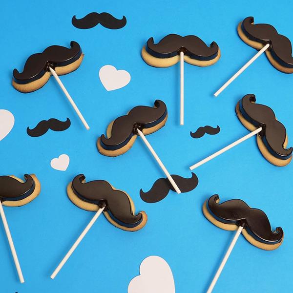 Molde para Bombons Bigodes