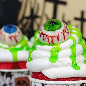 Molde para Bombons Globo Ocular Halloween