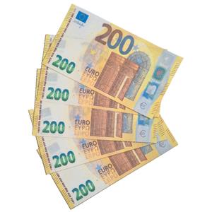 Notas Papel Flash 200 euros, 10 unid.