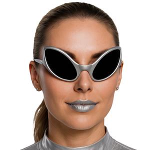 Óculos Alien Prateados