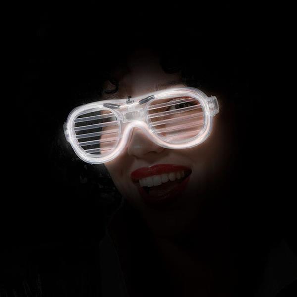 Óculos de Grade com Luz Led Branca