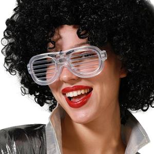 Óculos de Grade com Luz Led Branca