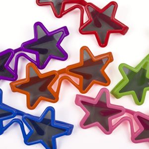 Óculos Estrela para Crianças, 2 Unid.