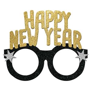 Óculos Happy New Year com Glitter
