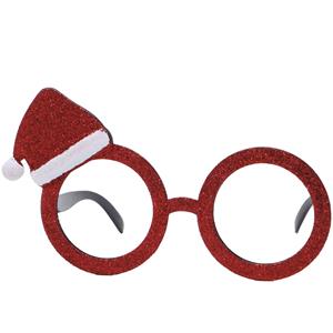 Óculos Pai Natal com Purpurina