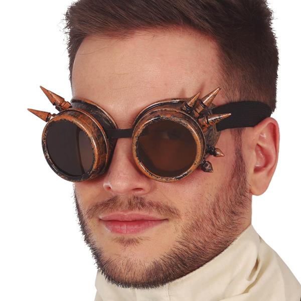 Óculos Steampunk com Picos
