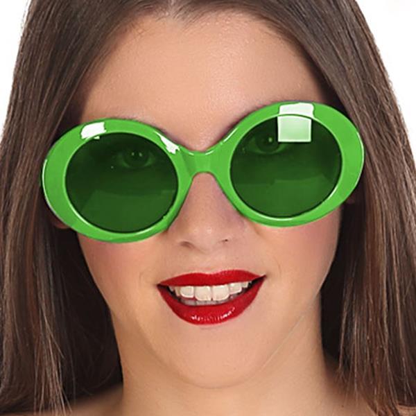 Óculos Verdes Fluorescentes Anos 20