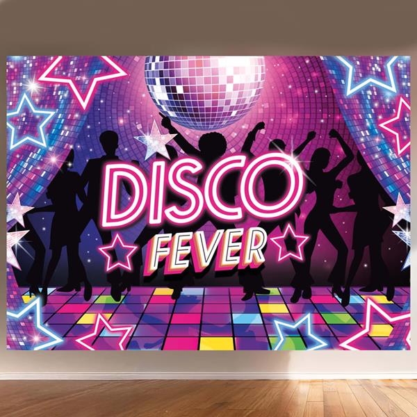 Painel Decorativo Disco Fever para Fotografias