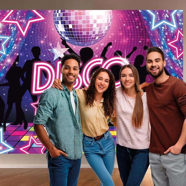 Painel Decorativo Disco Fever para Fotografias