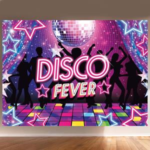 Painel Decorativo Disco Fever para Fotografias