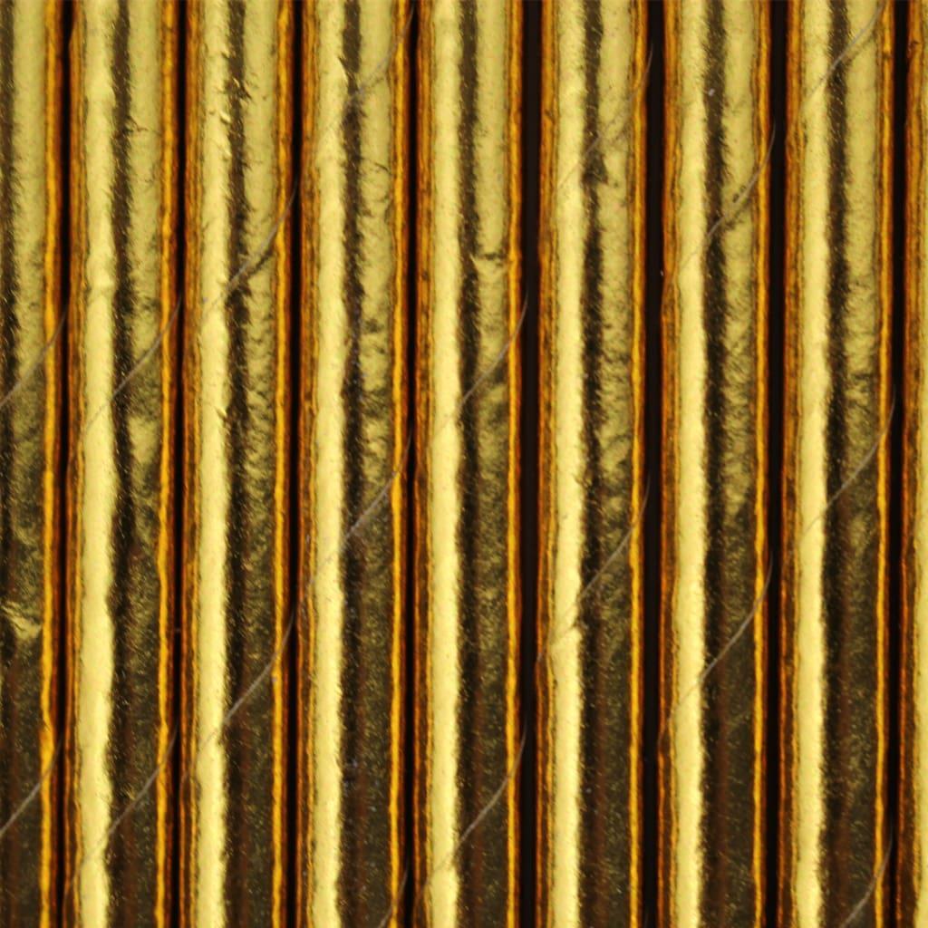 Palhinhas Douradas Metalizadas, 12 unid.