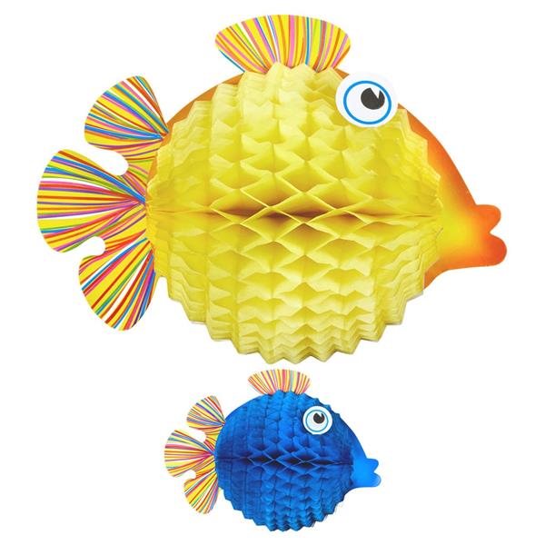 Peixes Balão Decorativos, 2 unid.