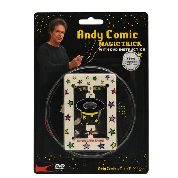 Penetration card frame andy comic