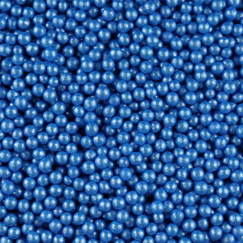Pérolas Pequenas Azul Escuro, 75 gr.