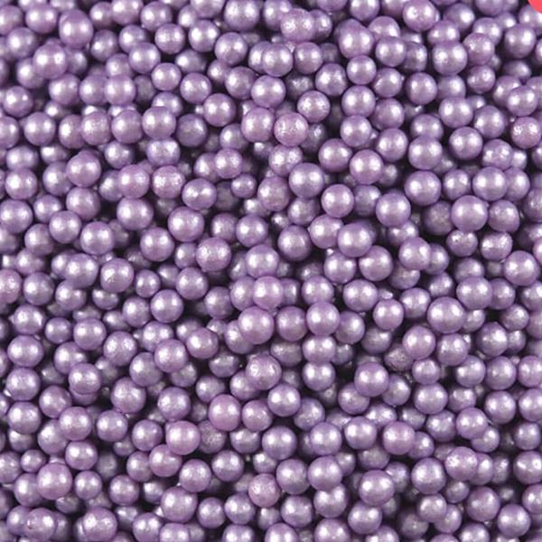 Pérolas Brilhantes Pequenas Violeta, 75 gr.