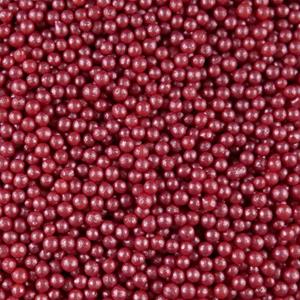 Pérolas Pequenas Vermelhas, 75 gr.