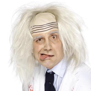 Peruca Cientista Louco