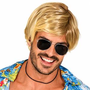 Peruca Loira de Homem Surfista