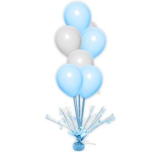 Peso Balões Azul com Estrelas e Varetas