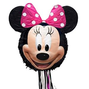 Pinhata 3D Cabeça Minnie Mouse