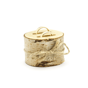 Porta Alianças de Madeira