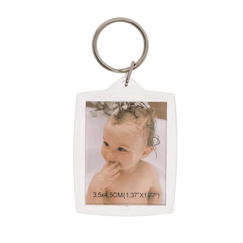 Porta-chaves em Acrílico com Moldura para Fotografia