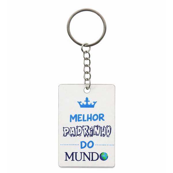 Porta-Chaves Melhor Padrinho do Mundo