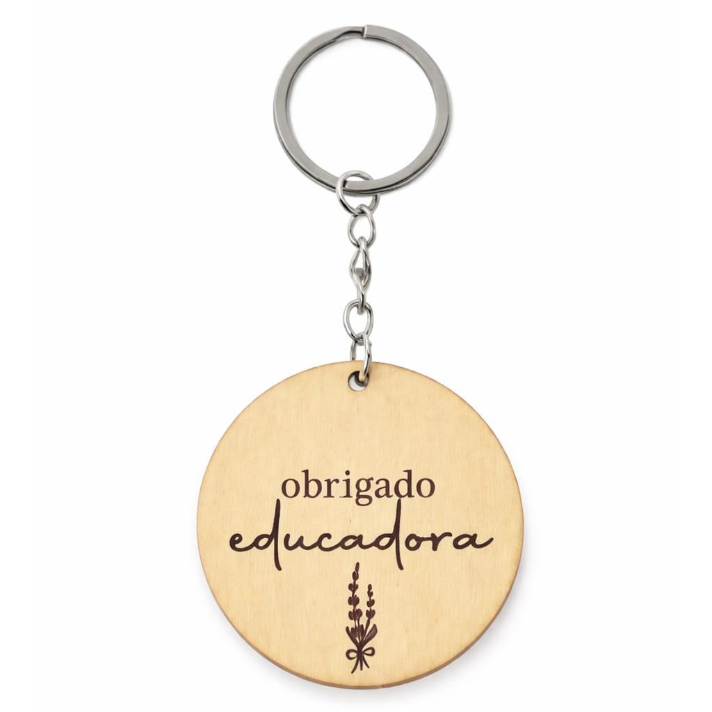 Porta Chaves Obrigado Educadora