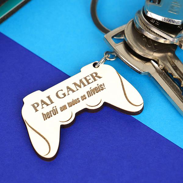 Porta-Chaves Pai Gamer