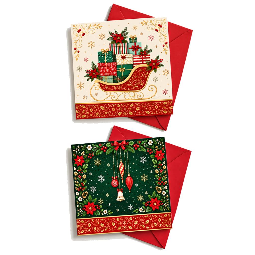Postais de Natal 2 Designs Postais de Natal 2 Designs