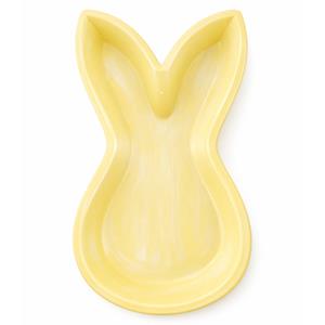 Prato Coelho da Páscoa Amarelo