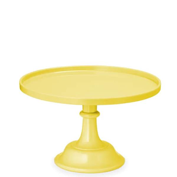 Prato para Bolo Amarelo Prato para Bolo Amarelo