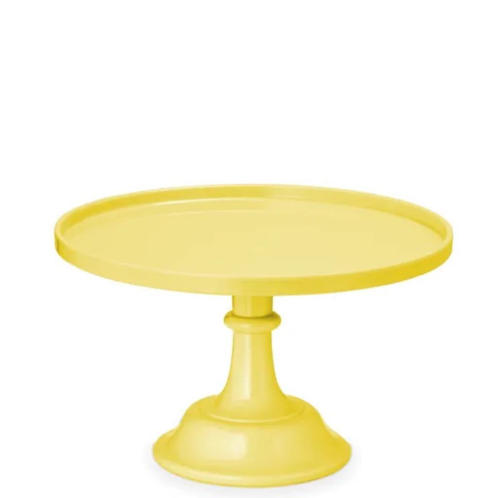 Prato para Bolo Amarelo Prato para Bolo Amarelo