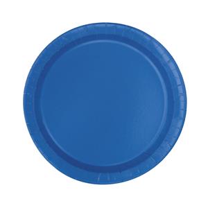Pratos Azul Escuro, 18 cm, 8 unid.