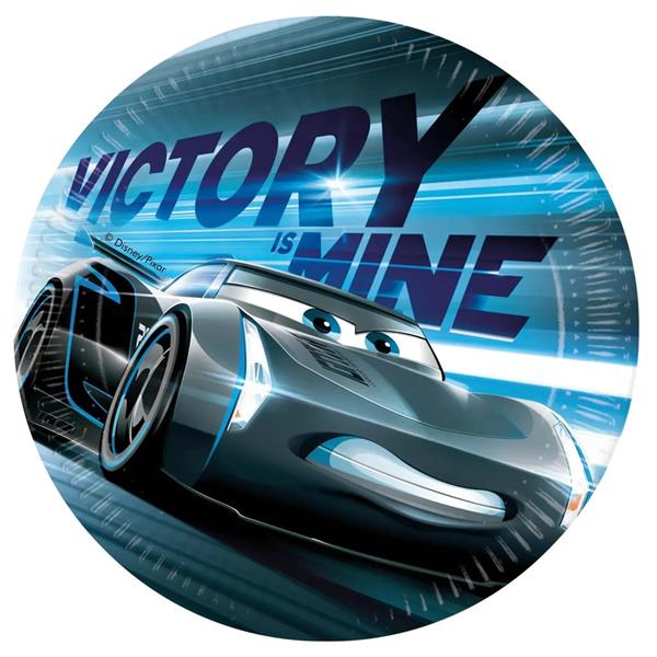 Pratos Cars Victory, 23 cm, 8 unid.